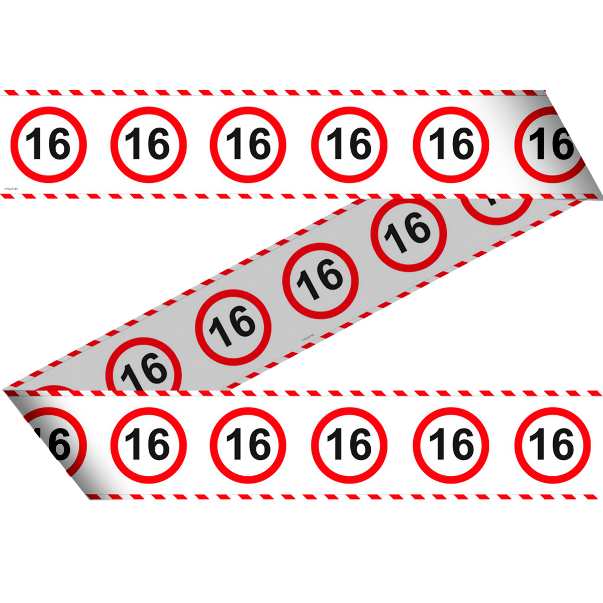 Bursdagsteip for 30, 40, 50, 60 og 70 år!  - 5