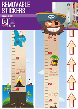 Pirates Meter - Wall sticker