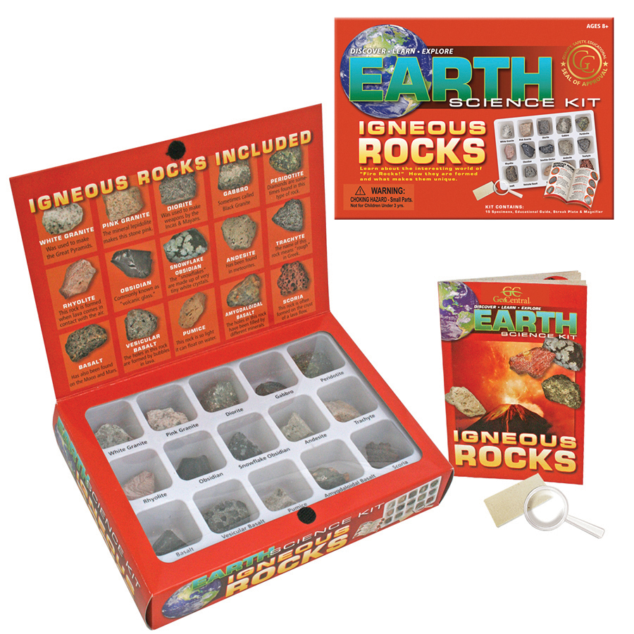 Magmatiske bjergarter - Explorer kit