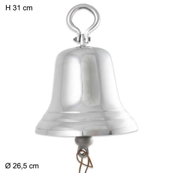 Skipsklokke, Alu, (Ø 27 cm)