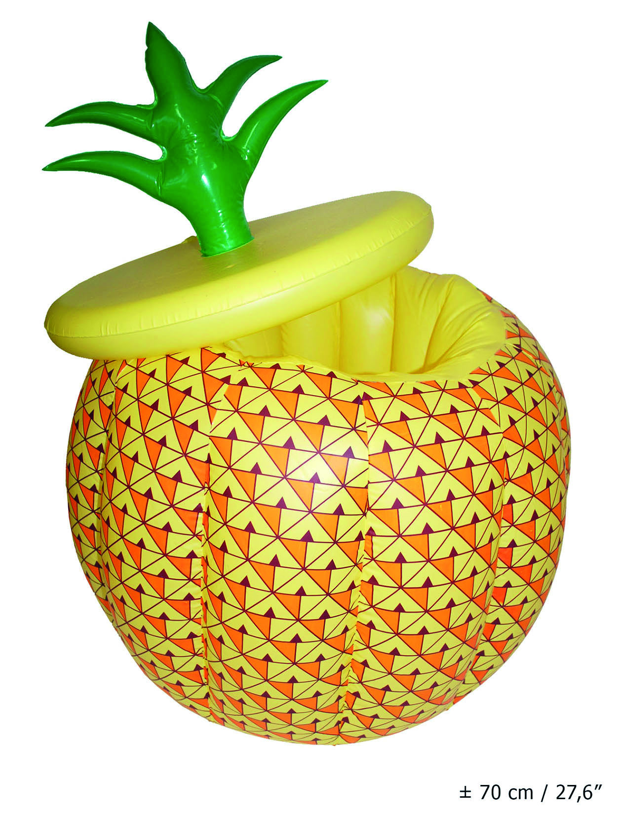 Uppblåsbar cooler/ Ananas Kyl, 70cm