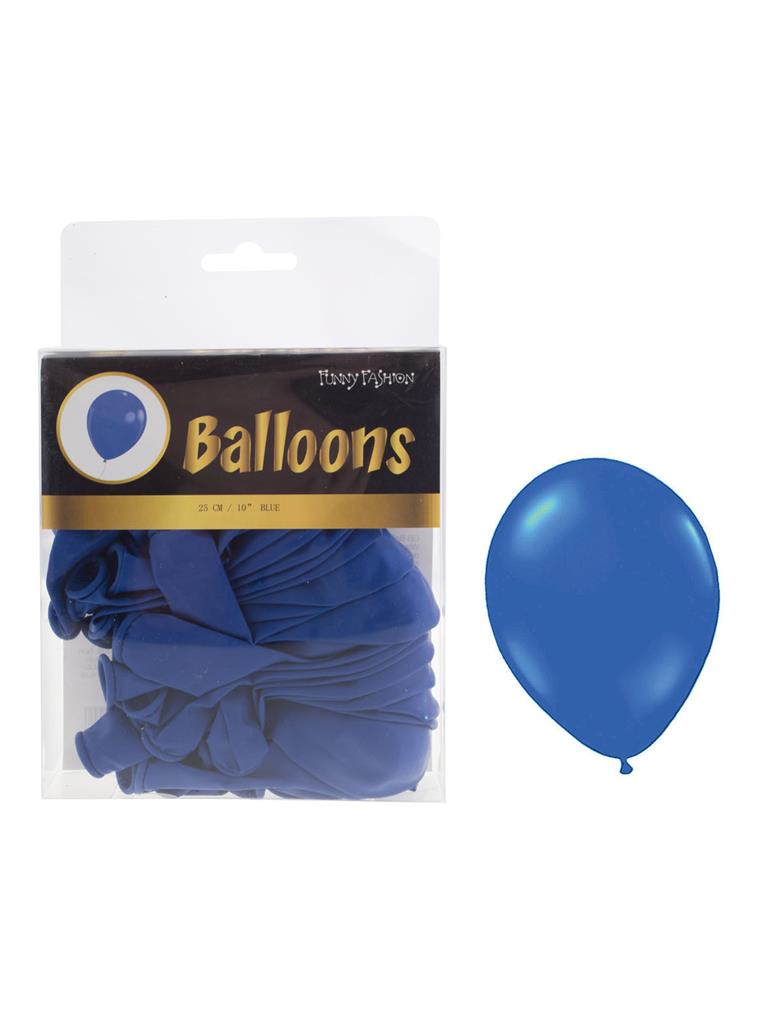 Blå balloner, 40 stk.
