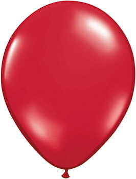 Ballonger Röd, 30 cm, latex
