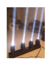 LED Beam Moving Head Lights, 4 st - 2