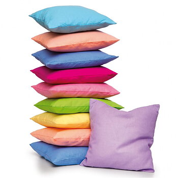 Cushions, Assorted Colours, 10 pcs