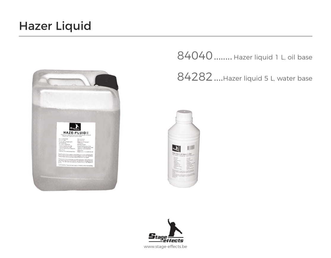 Rökvätska / Hazer Liquid Water Base 5l  - 2