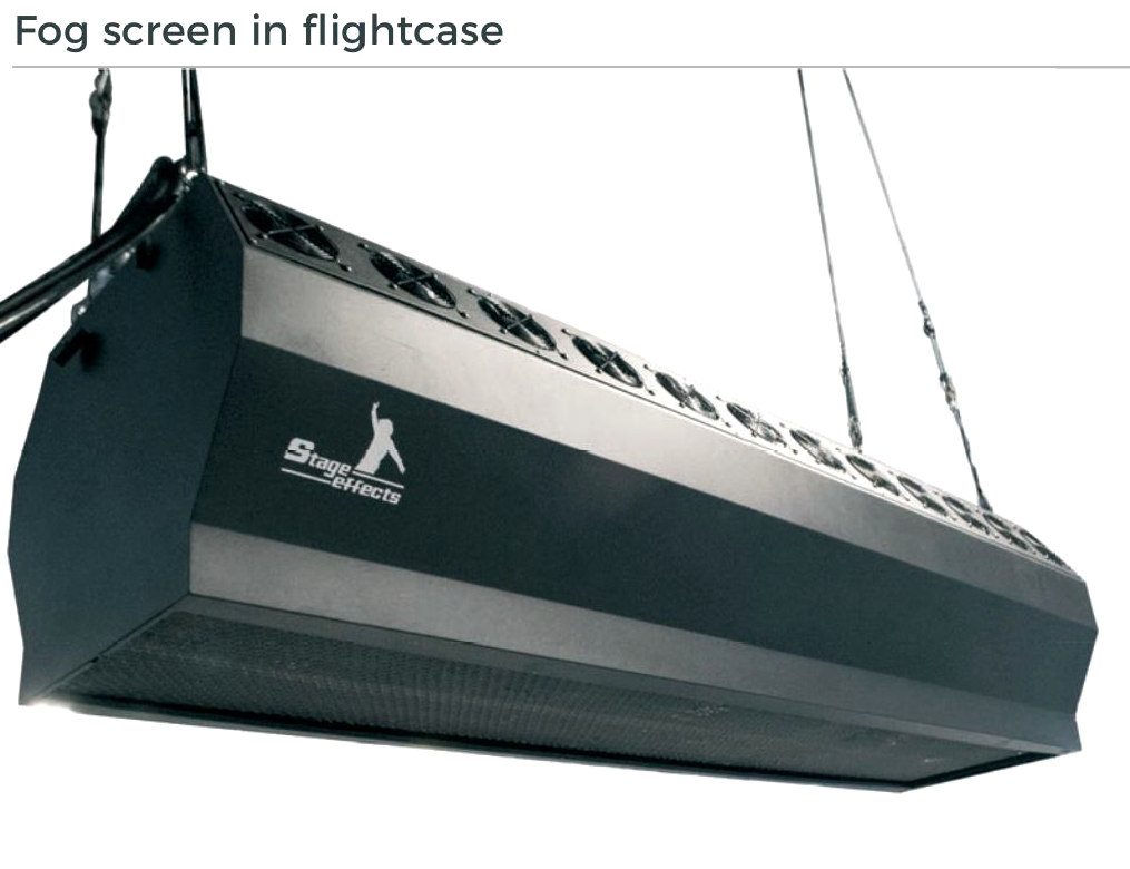 Fog Screen in Flightcase - 3