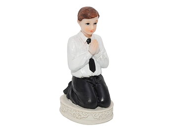 First Communion Figurine Boy, 11 cm