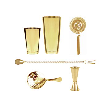 Speakeasy Boxed set gold (Cocktailset)