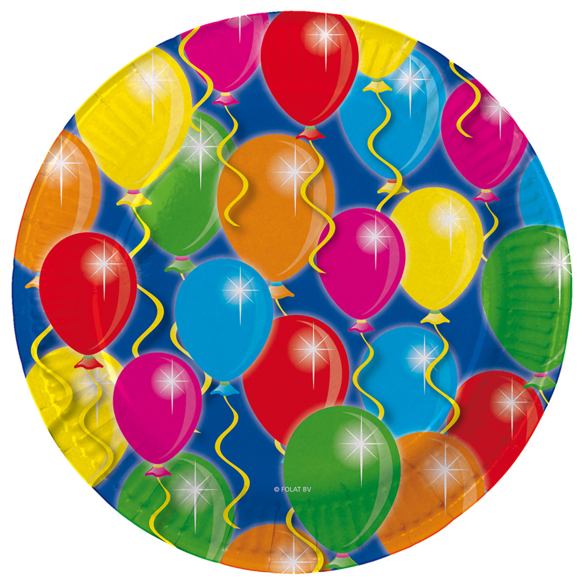 Tallrikar Happy Birthday, 8 st