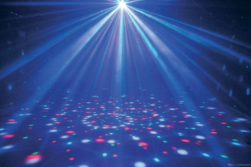 LED Starball Färger  - Effektstrålkastare - 2