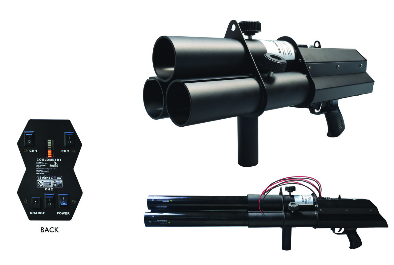 3-Head Konfetti Gun