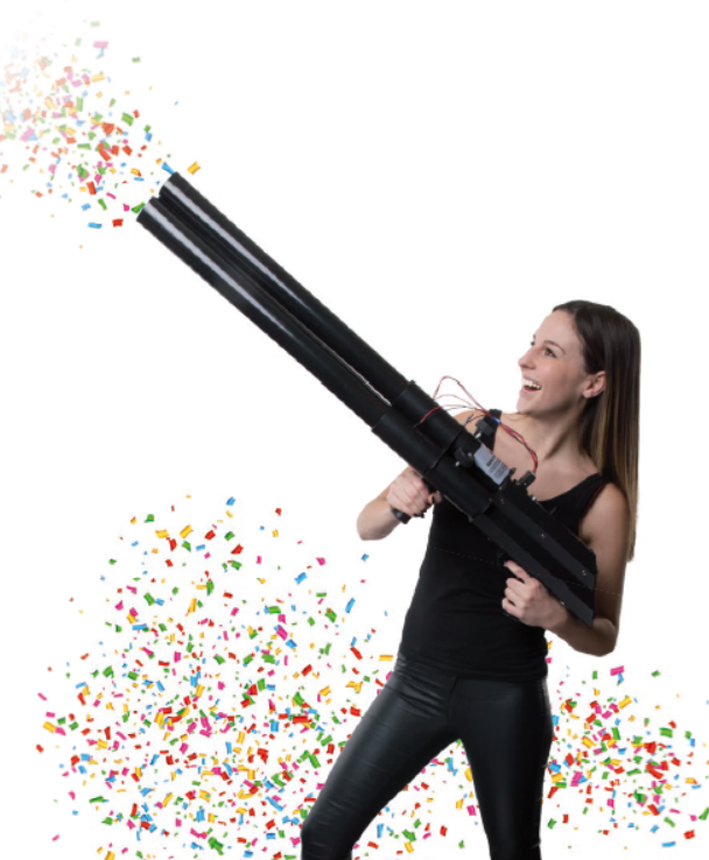 3-Head Konfetti Gun - 2