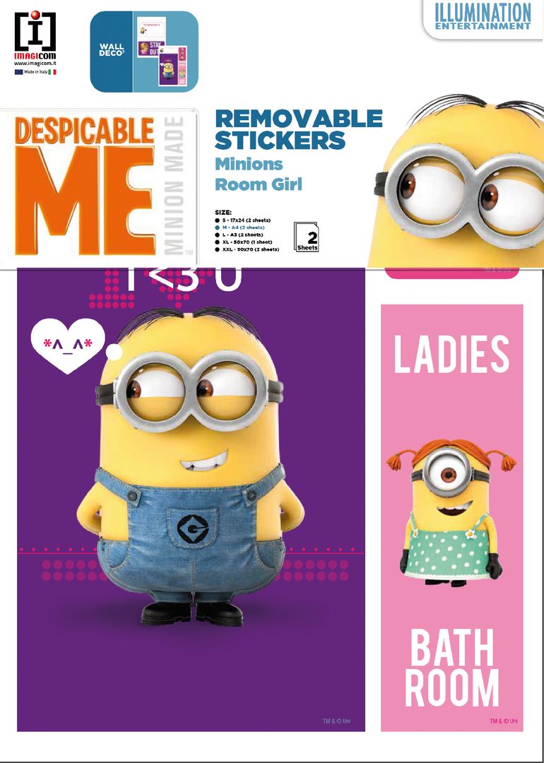 Minions Room Girl, Keep out! - 2