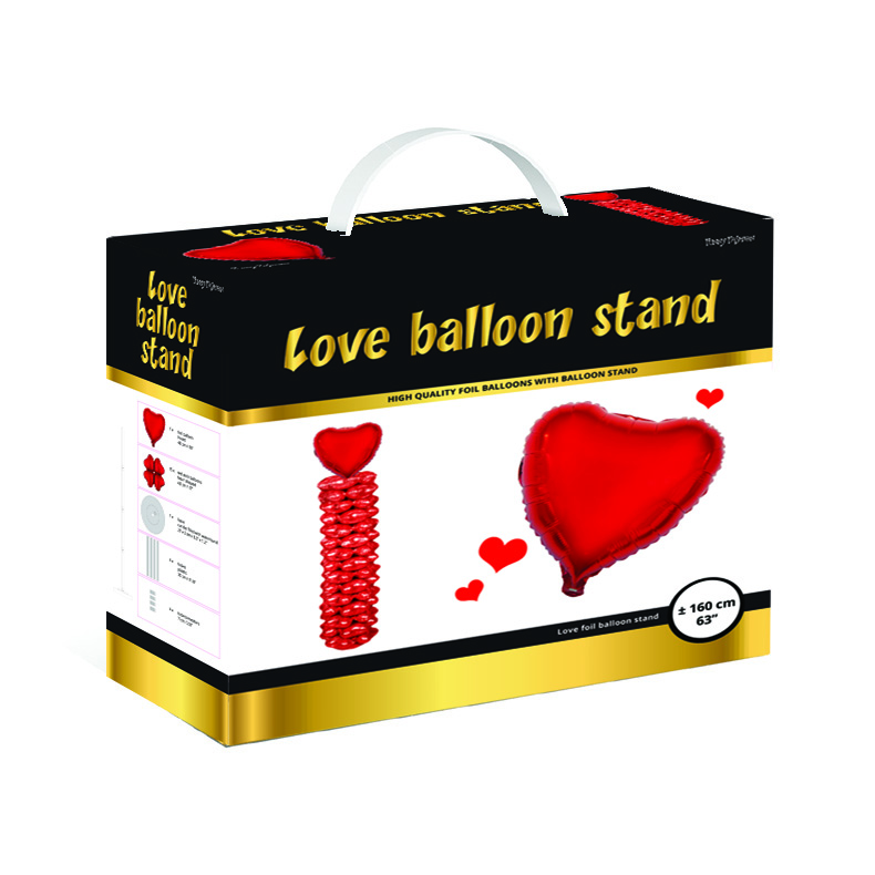 Large balloon stand with Hearts - 2
