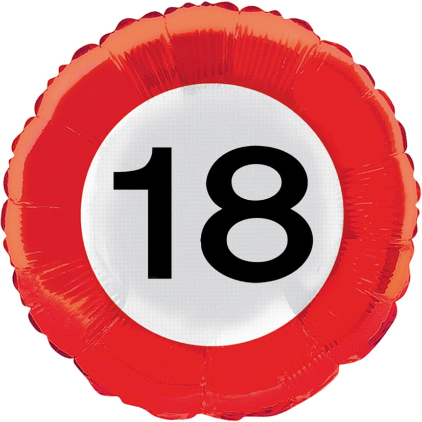 Balloons Traffic Sign 18, 46 cm - 2