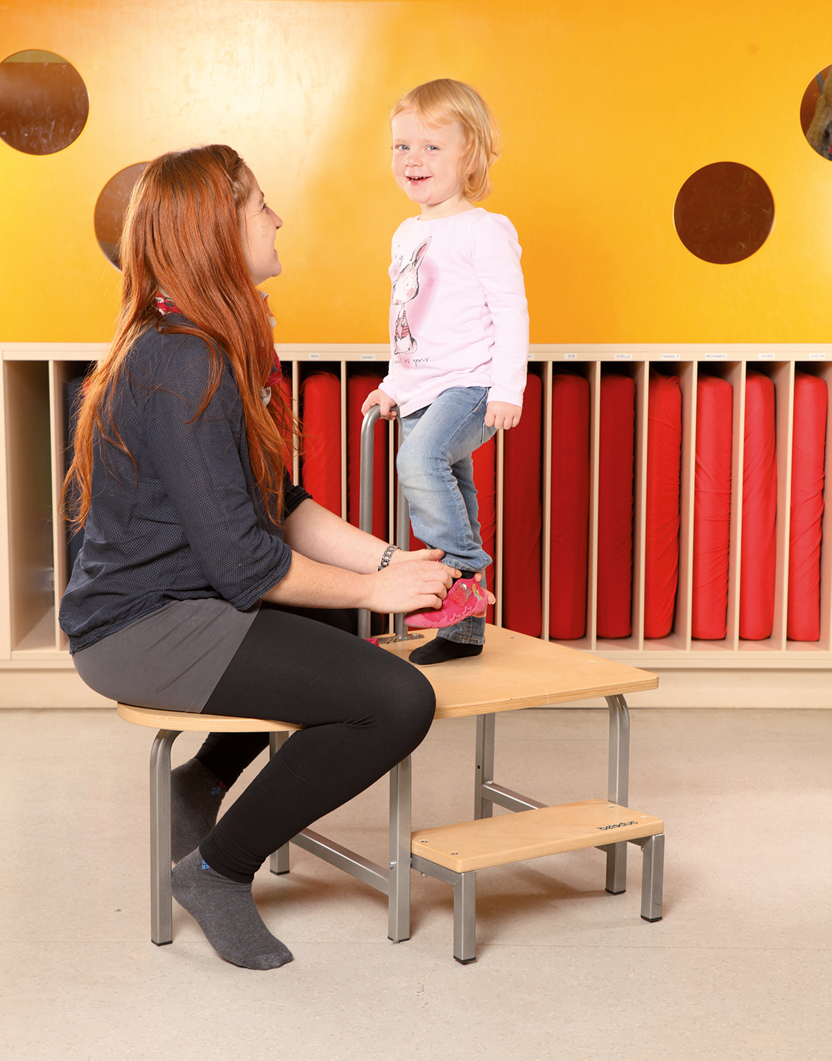 Dressing bench / Smart bench for preschool