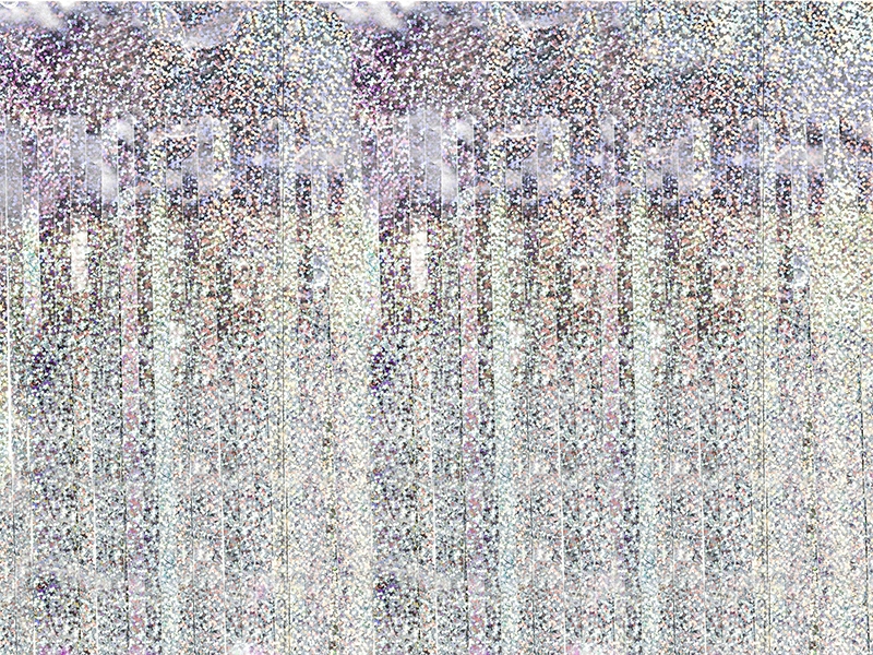 Fest gardin silver, 90x250cm - 2