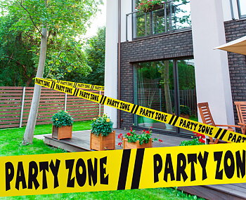 Marking Tape Party Zone, 15 m