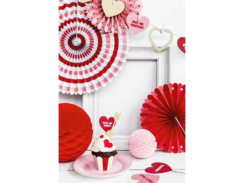 Decorative Rosettes Sweet Love, mix (1 pkt / 3 pc.) - 2