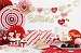 Decorative Rosettes Sweet Love, mix (1 pkt / 3 pc.) - 4