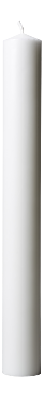 Altarljus 40x350mm 100% stearin