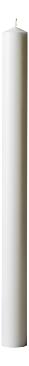 Altarljus 40x500mm 100% stearin
