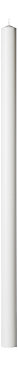 Altarljus 40x800mm 100% stearin