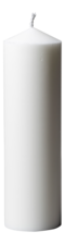 Altarljus 60x200mm 100% stearin