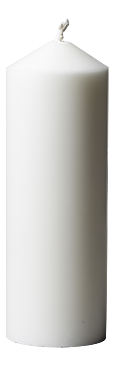 Altarljus 68x200mm 100% stearin