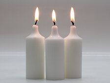 Partycandle 4x11cm matt