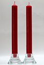 Castlecandles red rustic 3,2x29cm