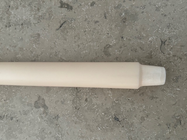 ELFENBEN  Slottsljus 100% stearin SVANEN 3X30cm - 3
