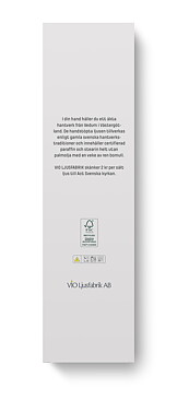 Handstöpta antikljus vårgrön Act Svenska Kyrkan