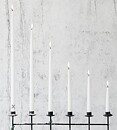 Long spiers 53cm white