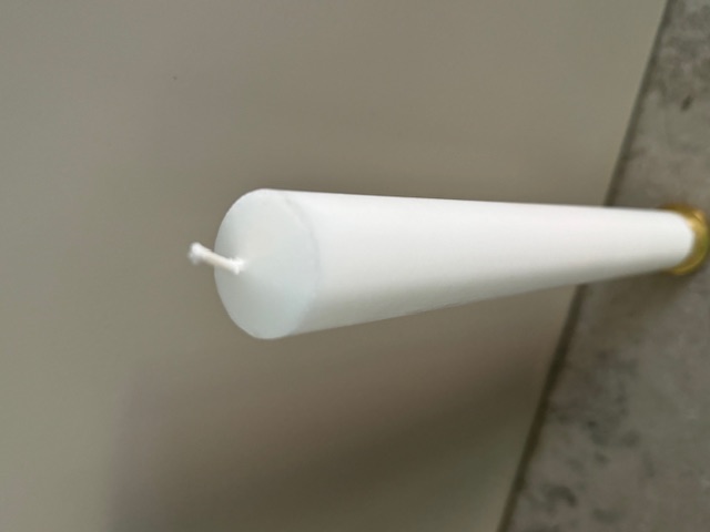 VIT  Slottsljus 100% stearin SVANEN 3X30cm - 3