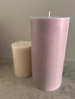 DIMROSA  Blockljus SVANEN 100%  stearin 9,6X20 cm