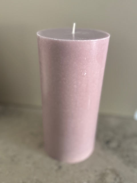 DIMROSA  Blockljus SVANEN 100%  stearin 9,6X20 cm - 2