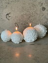 Snowballcandle  6,5cm 