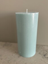 ICE Pillars SWAN-label 100% stearin 9,6x20cm