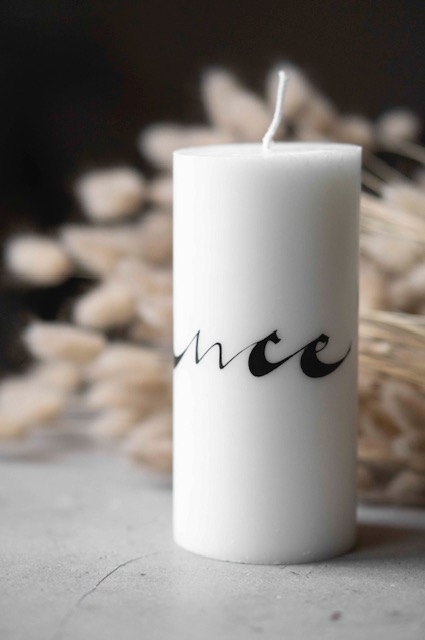 Blockljus stearin "balance" - 2