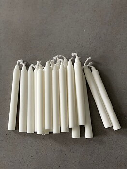 Julgransljus 1,2x11cm storpack 100% stearin