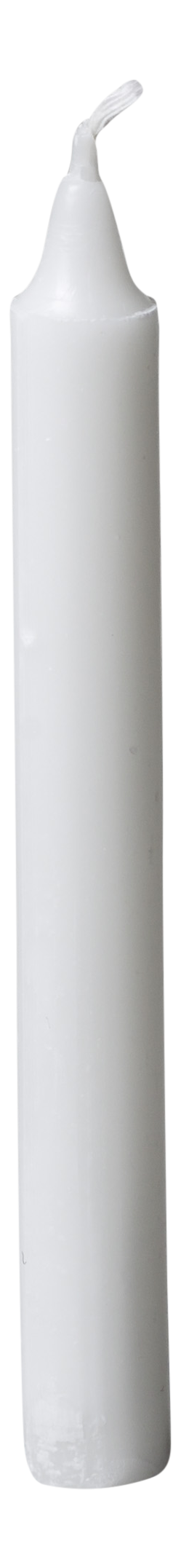 Kronljus 2,3x14cm svarvad fot 100% stearin