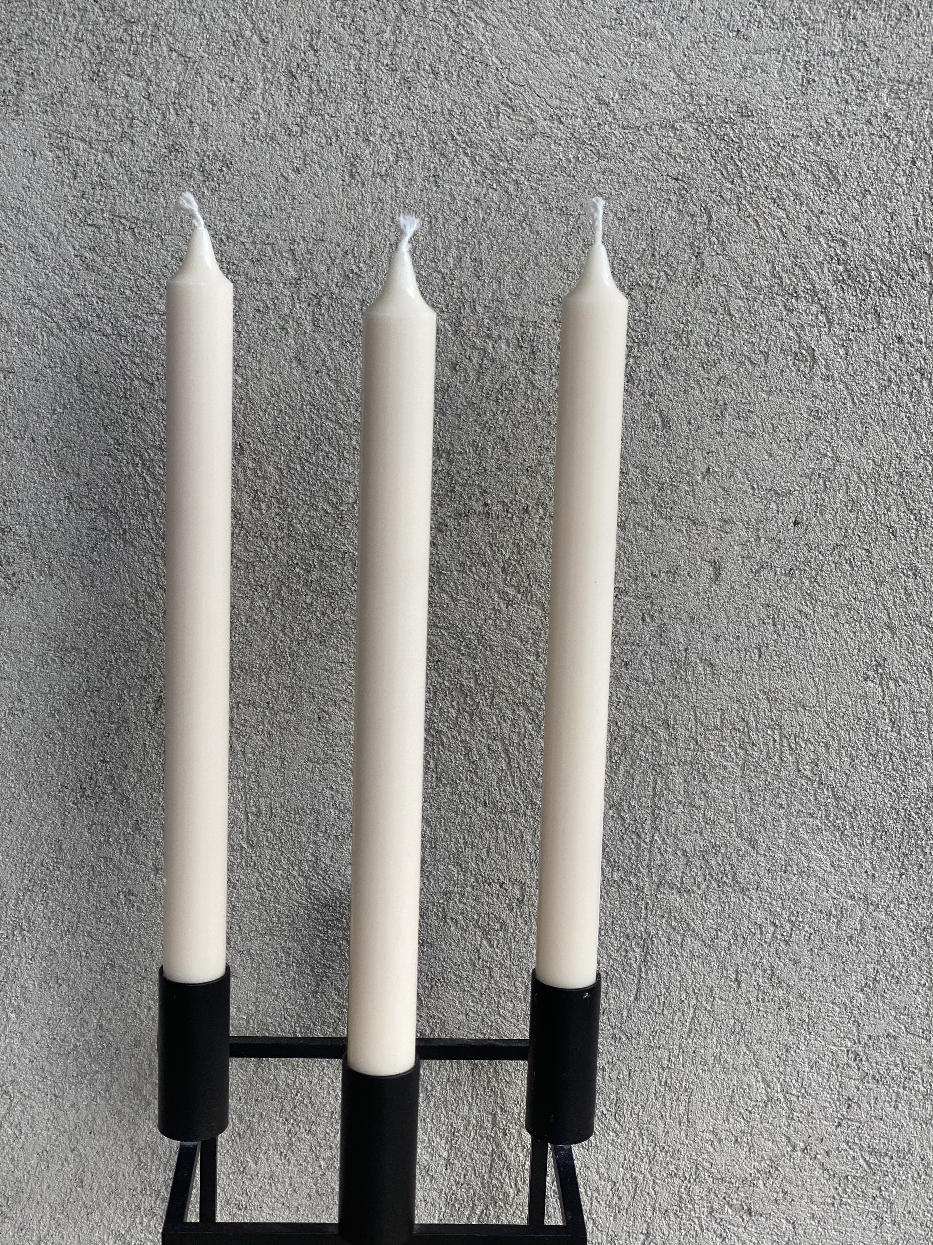 ELFENBEN Kronljus 100% stearin SVANEN - 4