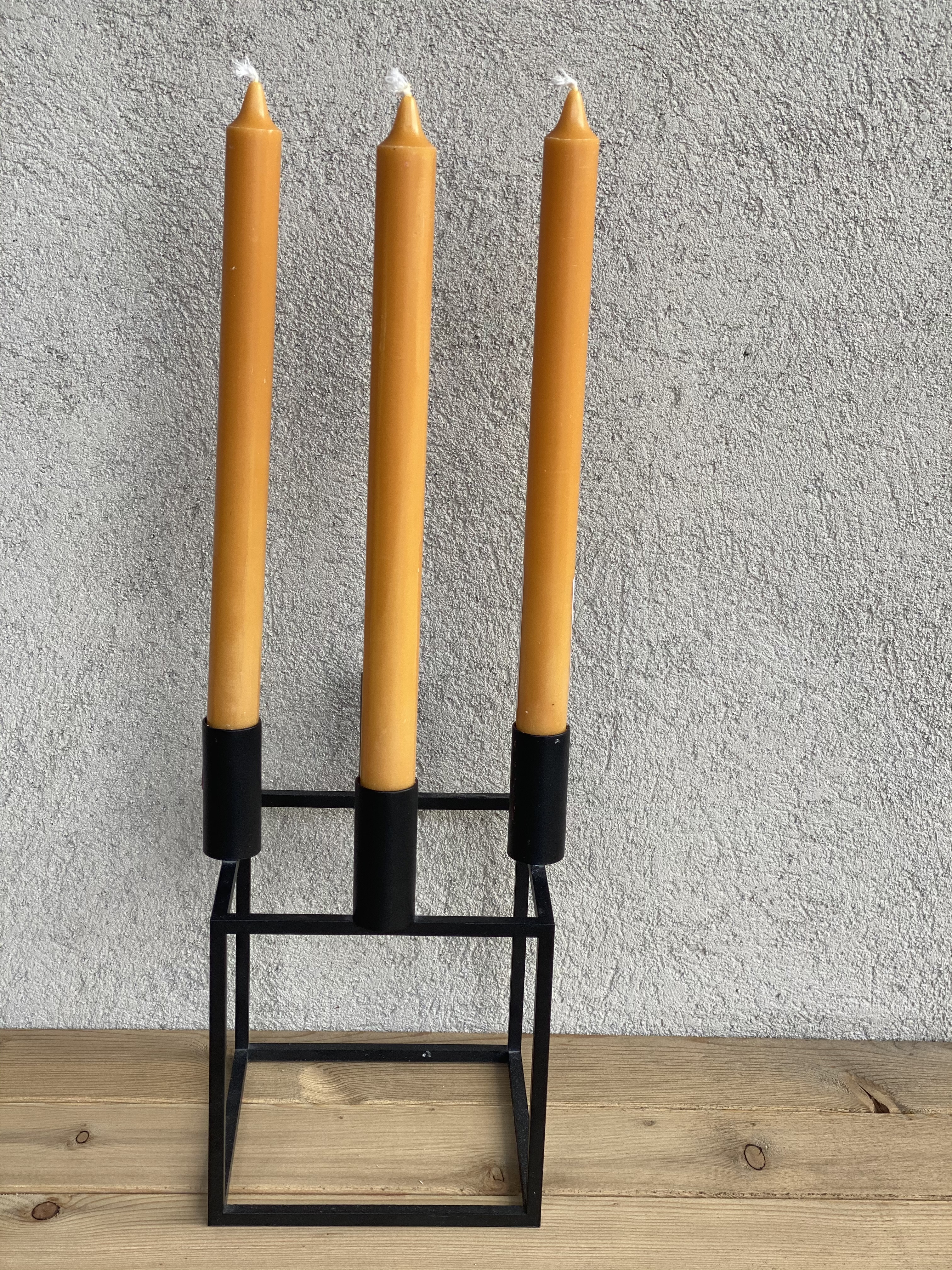 CHEDDAR Kronljus 100% stearin SVANEN - 2