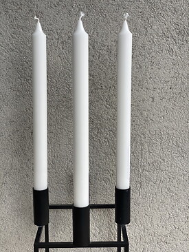 VIT Kronljus 100% stearin SVANEN