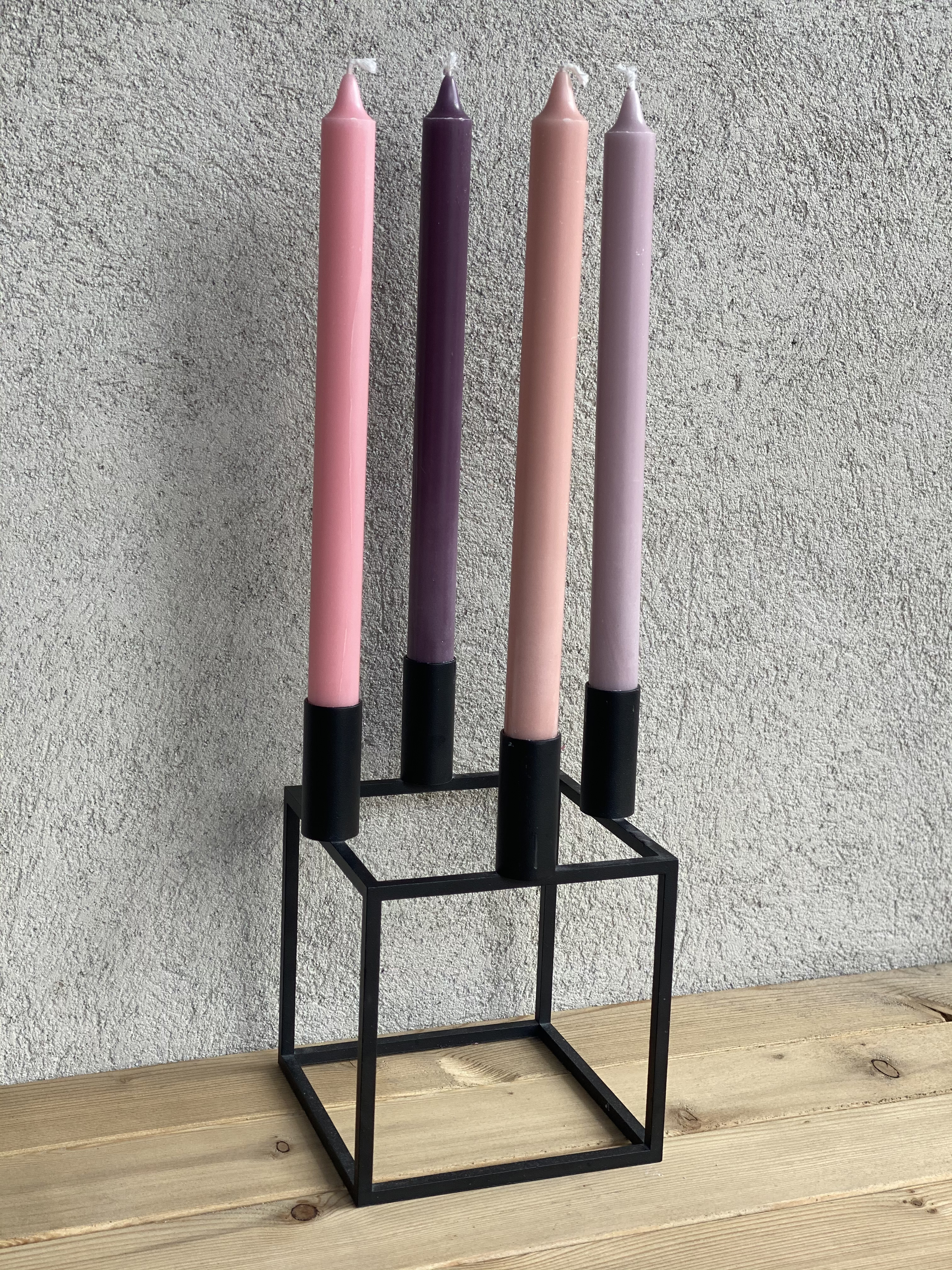 ROSA Kronljus  100% stearin SVANEN - 4