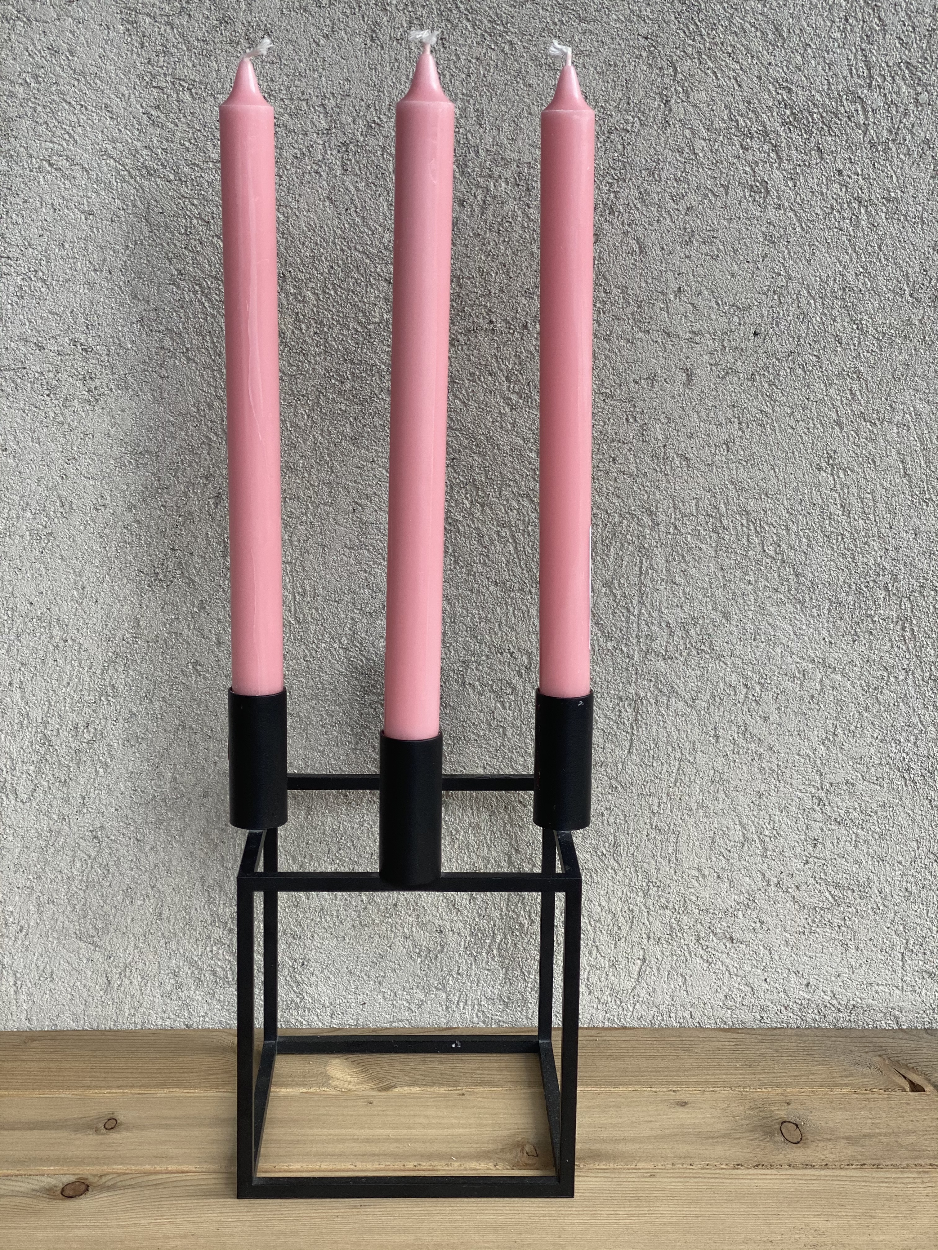 ROSA Kronljus  100% stearin SVANEN - 3