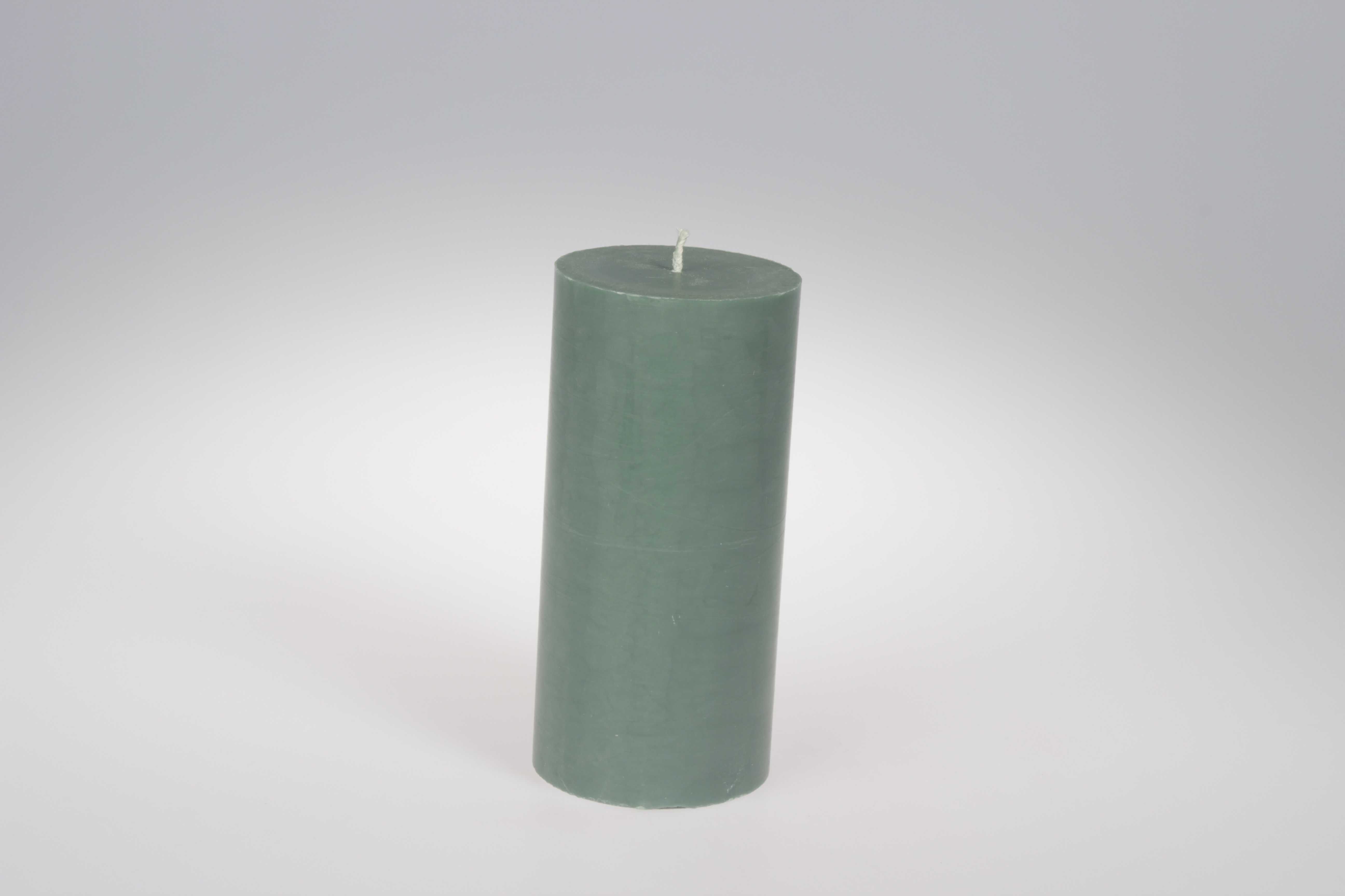 ANTIKGRÖN Blockljus stearin 7x11cm SVANEN  - 2
