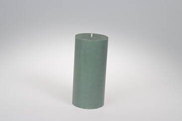 ANTIKGRÖN Blockljus stearin 7x11cm SVANEN 